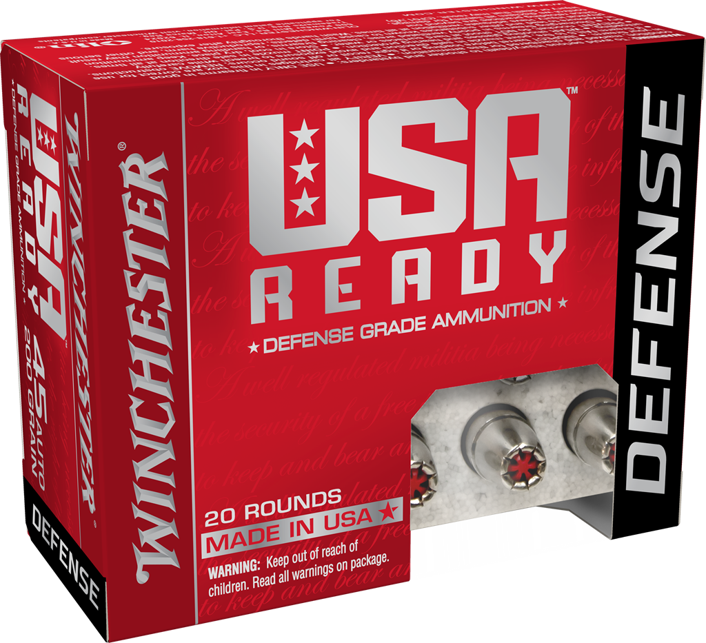 WIN RED45HP 45ACP HEX 200GR 20 - Ammo